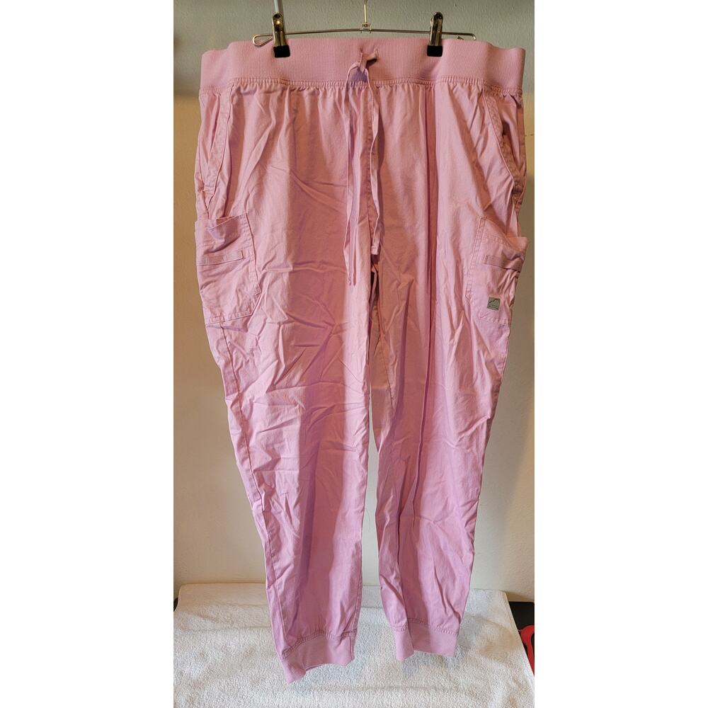 Womens 2x Buttersoft Scrubs Cherry Blossom Style # BSS708